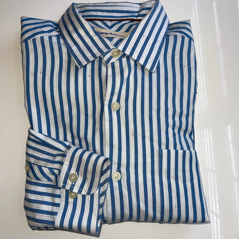 Tommy Bahama Men’s Stripe L/S shirt